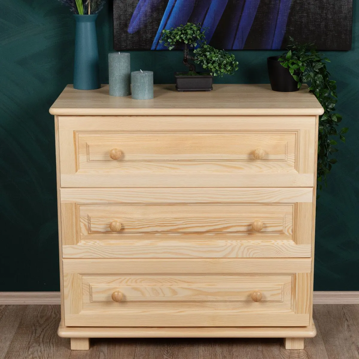 Kommode Kiefer massiv Vollholz natur 015