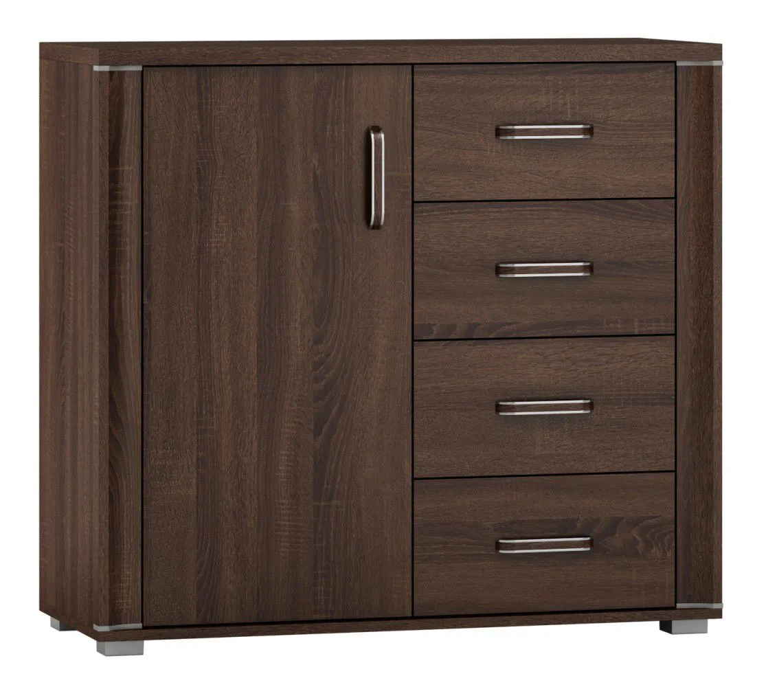 Kommode Aitape 16, Farbe: Sonoma Eiche dunkel