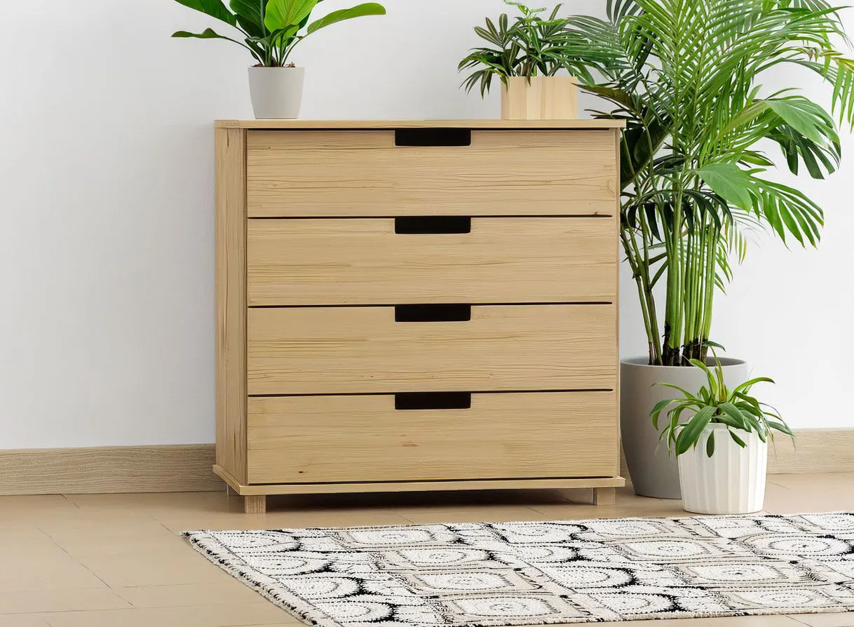 Kommode Kiefer massiv Vollholz natur 003