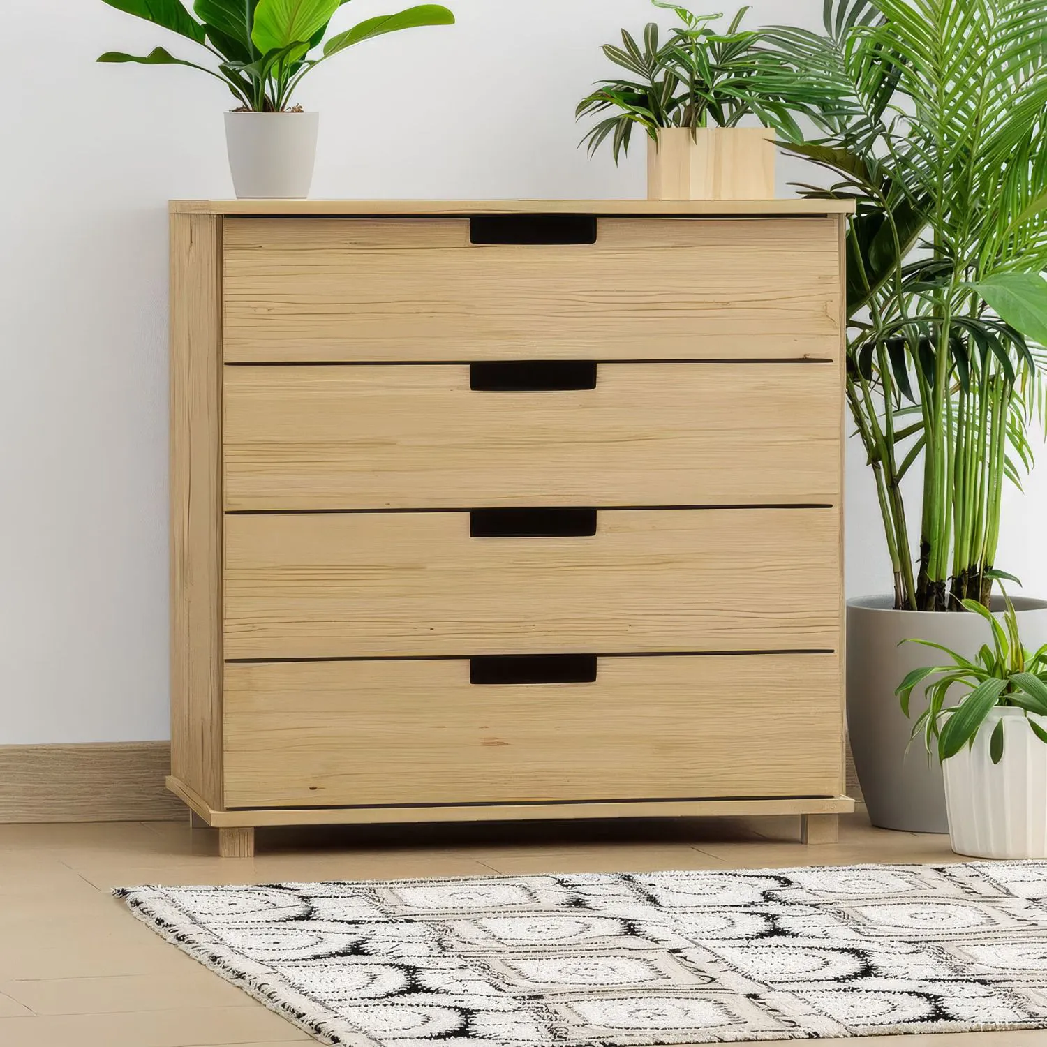 Kommode Kiefer massiv Vollholz natur 003