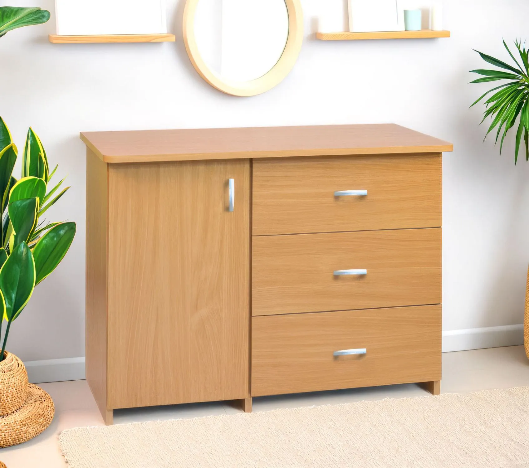 stummer diener für frauen Holz, Herrendiener Modern, ARIT MAXI – Farbe:Nebelweiß-2