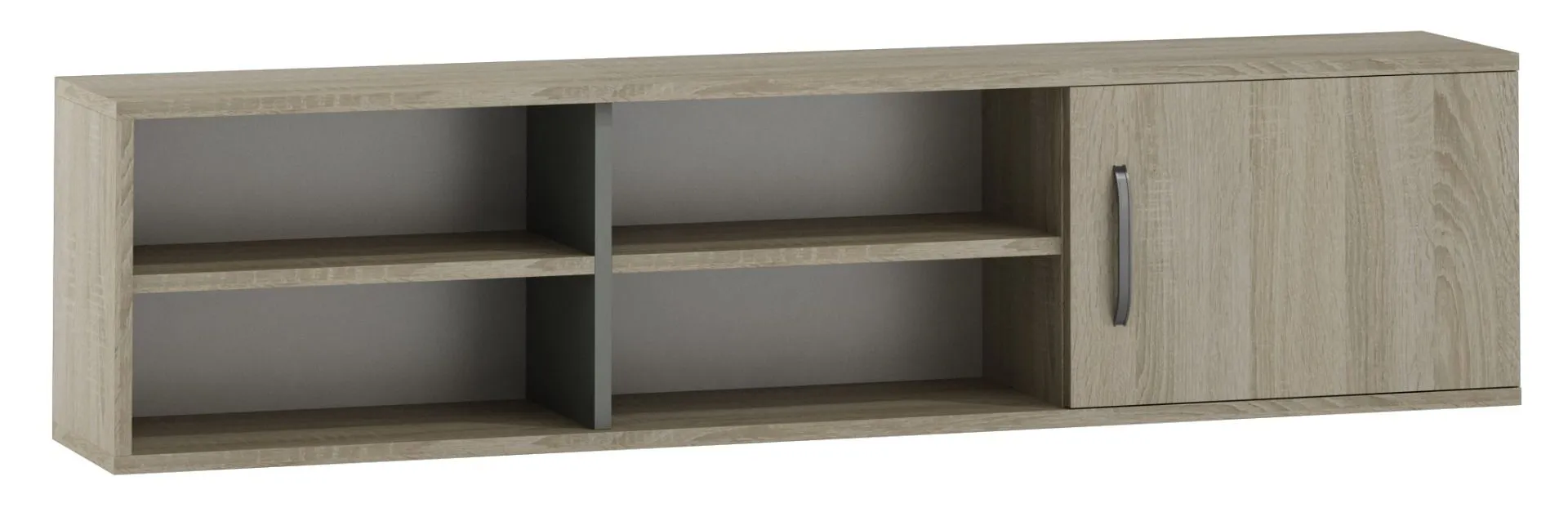 Hängeschrank Ciomas 16, Farbe: Sonoma Eiche / Grau