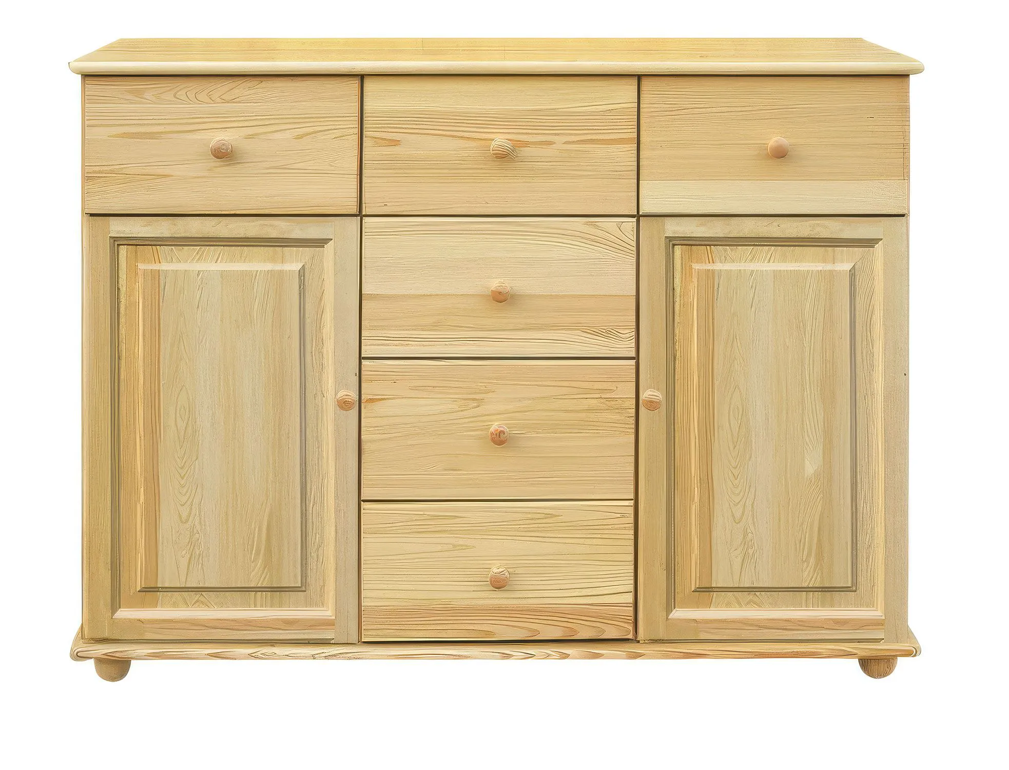 Küchenschrank, Mehrzweckschrank, Anrichte, 140 cm breit