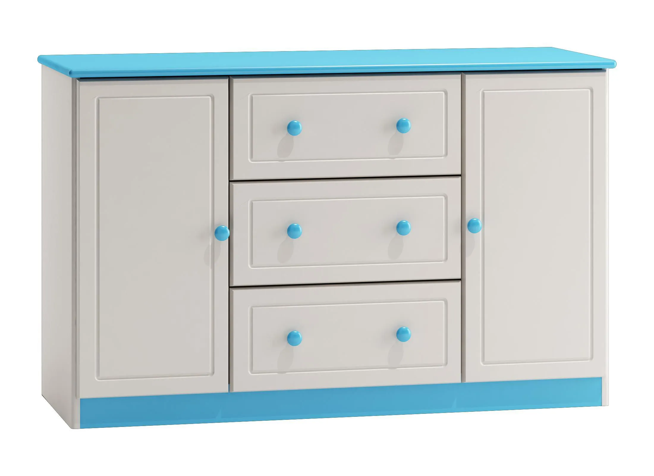 Küchenschrank, Mehrzweckschrank, Anrichte, 115 cm breit, Türen Anzahl 2, Höhe (cm) 78, Länge/Tiefe (cm) 115, Breite (cm) 47, Massivholz, Material Kiefer massiv, Küchenschrank, Mehrzweckschrank, Anrichte, 115 cm breit
