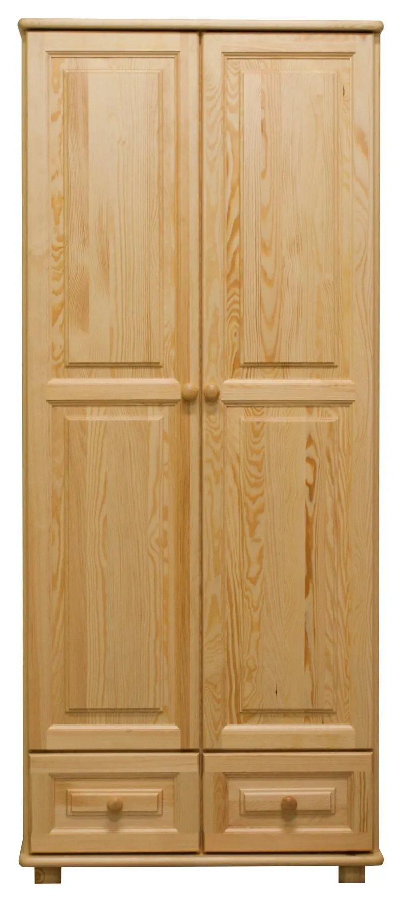 Mehrzweckschrank Kiefer, Farbe: Natur 190x90x60 cm, Türen Anzahl 2, Höhe (cm) 190, Länge/Tiefe (cm) 90, Breite (cm) 60, Massivholz, Material Kiefer massiv, Mehrzweckschrank Kiefer, Farbe: Natur 190x90x60 cm