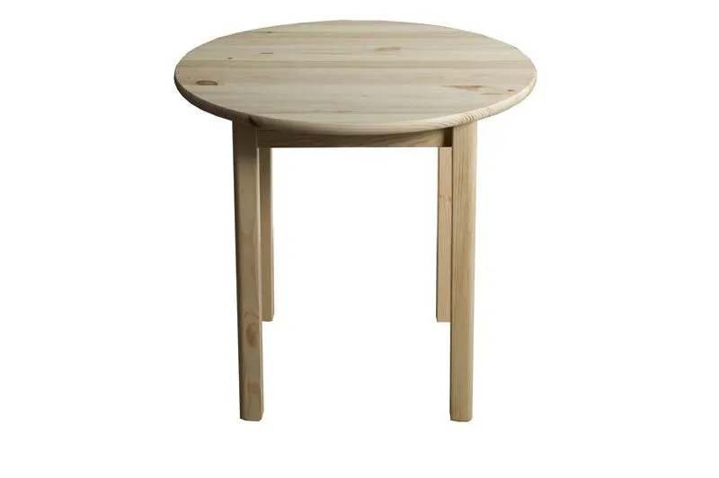 Holztisch 50 x 50 cm, Höhe (cm) 75, Länge/Tiefe (cm) 50, Breite (cm) 50, Massivholz, Material Kiefer massiv, Farbe Kiefer Natur, Holztisch 50 x 50 cm