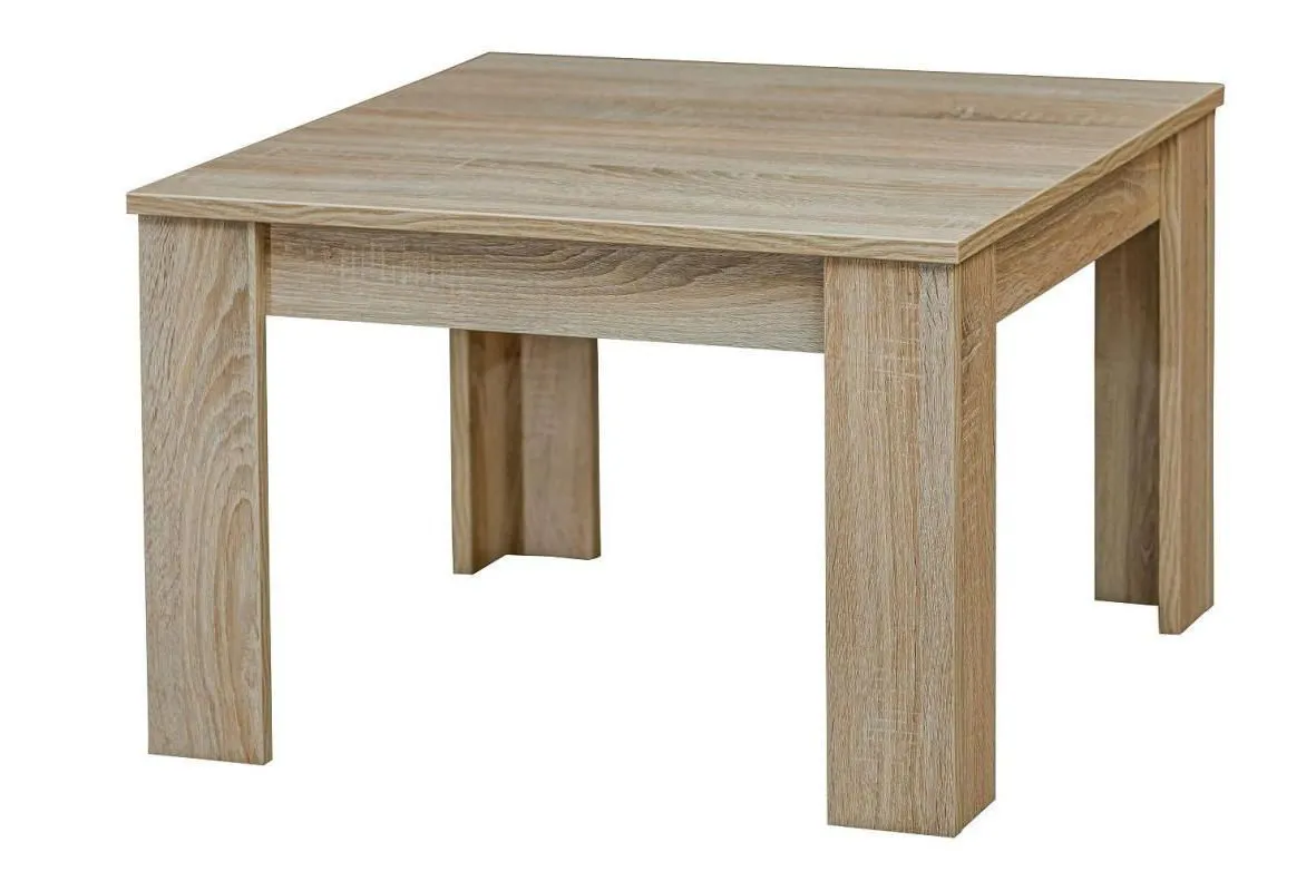 Beistelltisch Couchtisch Farbe: Sonoma Eiche 47x68x68 cm