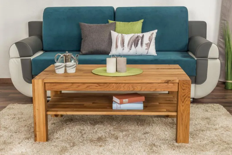 Couchtisch Eiche Massivholz Abbildung