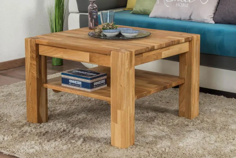 Couchtisch Eiche Massivholz Abbildung