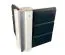 Saunahaus "Anni 3" SET B Farbe: Terragrau - 369 x 369 cm (B x T), Grundfläche: 13,32 m²