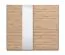 Schiebetürenschrank / Kleiderschrank | 2 Kleiderstangen | Farbe: Eiche Artisan | ABS-Kanten | Maße: 245 x 61 x 217,5 cm | 2 Fächer | für Schlafzimmer