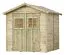 Steiner Shopping Gartenhaus inkl. Fußboden - Abmessungen: 203 x 203 x 233 cm (L x B x H)