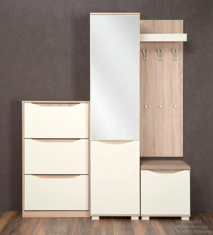 Garderobenschrank mit Spiegel Abbildung