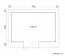 Flachdach-Gartenhaus 3,8 x 5,1 Meter (inkl. Dach) | 4 Fenster | 40 mm Blockbohlen |natur unbehandelt | aus Holz | inkl. Fußboden | aus nordischer Fichte Abbildung