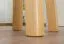 Hocker  Kiefer massiv Vollholz natur 004 -  Abmessung: 45 x 35 cm (H x Ø)