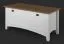 Truhe Kiefer Vollholz massiv weiß / braun Lagopus 36 - Abmessungen: 45 x 100 x 45 cm (H x B x T)