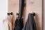 Garderobe Pandrup 07, Farbe: Eiche - Abmessungen: 145 x 35 x 2 cm (H x B x T)