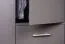 Kleiderschrank mit drei Türen Hannut 37, Farbe: Anthrazit - Abmessungen: 190 x 150 x 56 cm (H x B x T)