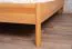 Doppelbett Wellsford 01 Kernbuche massiv geölt - Liegefläche: 160 x 200 cm (B x L)