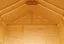 Holz-Gartenhaus 1,75 x 1,81 Meter (inkl. Dach) | Natur | Satteldach Abbildung