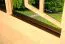 Holz-Gartenhaus 3,98 x 4,98 Meter (inkl. Dach) | Naturbelassen | Satteldach | 44 mm Blockbohlen-Haus Abbildung