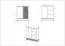 Vorzimmerschrank Wellsford 42 Wildeiche massiv geölt - Abmessungen: 150 x 108 x 46 cm (H x B x T)