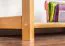 Regal Kiefer massiv Vollholz Erlefarben Junco 56C - 125 x 60 x 30 cm (H x B x T)