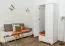 Steiner Shopping Schlafzimmerschrank, Farbe: Weiß 190x90x60 cm