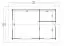 Gartenhaus G293 Schwedenrot inkl. Fußboden - 40 mm Blockbohlenhaus, Grundfläche: 22,42 m², Satteldach