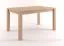 Massivholz Esstisch 120x80 cm Eiche, Farbe: Natur Abbildung