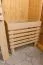 Sauna "Druna" mit bronzierter Tür und Glasfront Farbe: Natur - 216 x 234 x 198 cm (B x T x H)