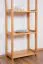 Regal Kiefer massiv Vollholz Erlefarben Junco 55D - 164 x 50 x 30 cm (H x B x T)