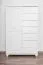 Kommode Kiefer massiv Vollholz weiß lackiert Junco 155 – Abmessung 140 x 90 x 42 cm
