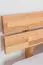 Holzbett 90 x 200 cm Kernbuche massiv geölt
