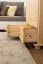 Kleiderschrank Massivholz natur 012 - Abmessung 190 x 80 x 60 cm (H x B x T)