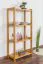Regal Kiefer massiv Vollholz Erlefarben Junco 56C - 125 x 60 x 30 cm (H x B x T)