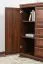 Kommode Sentis 13, Farbe: Dunkelbraun - 117 x 158 x 46 cm (H x B x T)