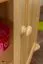 Vitrinenschrank Kiefer natur