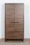 Schrank Altels 19, Farbe: Walnuss - Abmessungen: 185 x 91 x 40 cm (H x B x T)