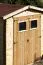 Gerätehaus, Gartenschuppen, Gartenhaus - 2 x 2 Meter - aus Holz / Blockbohlen - inkl. Dachpappe Abbildung
