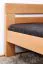 Bettrahmen für Kinder / Kinderbett 120 x 200 cm | Massivholz: Buche | Natur Lackiert | besonders hohe Qualität Abbildung