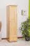 Massivholz-Schrank Kiefer, Farbe: Natur 190x47x60 cm Abbildung