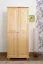 Kiefer-Schrank A-Qualität Massivholz, Farbe: Natur 190x80x60 cm Abbildung