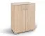 Garderobe Komplett - Set B Ainsa, 5-teilig, Farbe: Eiche Braun