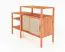 Regal Wellsford 37 Kernbuche massiv geölt - Abmessungen: 86 x 120 x 46 cm (H x B x T)