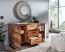 Sideboard, Farbe Sheesham, teilmassiv - Abmessungen: 82 x 145 x 45 cm (H x B x T)