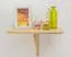 Bücherregal - 40 cm breit, Kiefer Holz-Massiv, Farbe: Natur