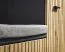 Moderne Garderobe Ringerike 06, Farbe: Anthrazit / Eiche Artisan - Abmessungen: 203 x 180 x 32 cm (H x B x T), mit Sitzkissen