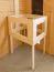 Sauna "Tjara 1" SET mit Ofen BIO 9 kW Edelstahl - 193 x 184 x 209 cm (B x T x H)