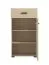 Kommode | 1 Schublade | Farbe: Eiche light Port | 1 Drehtür | ABS-Kanten | 3 Fächer | Maße: 51,5 x 35 x 98 cm | Griffe & Beine: Schwarz | für den Eingangsbereich